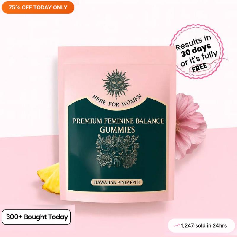 Feminine Balance Gummies - Hawaiian Pineapple